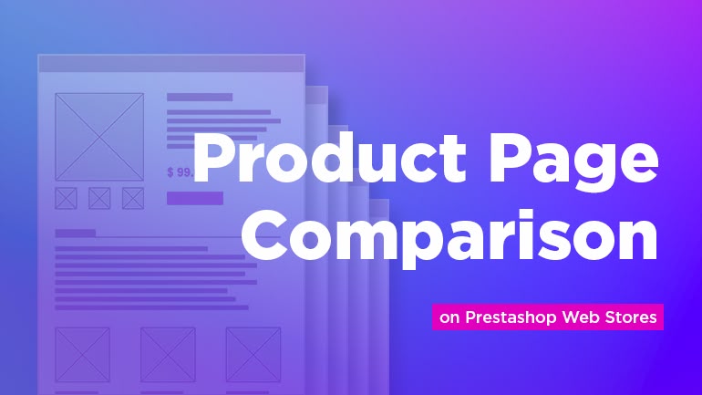 Product Page Comparison on Prestashop Web Stores
