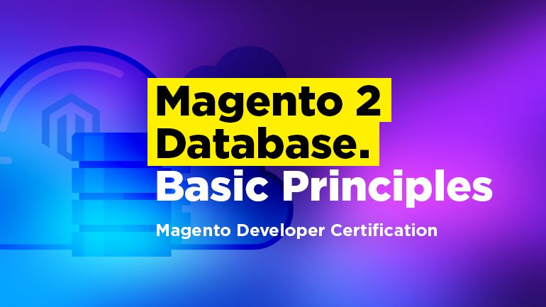 Magento 2 Database. Basic Principles