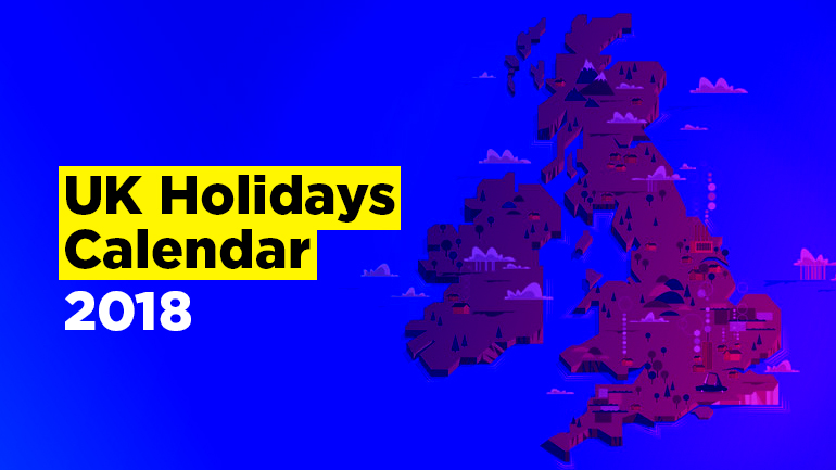 UK Holidays Calendar 2018