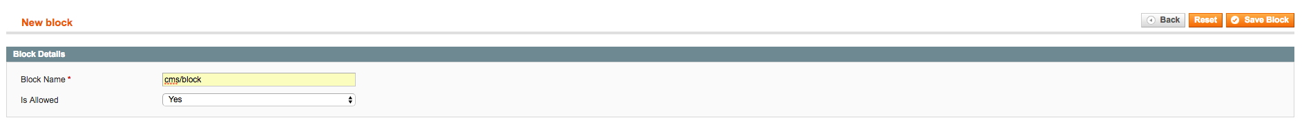CMS Blocks in Magento 1.9_2