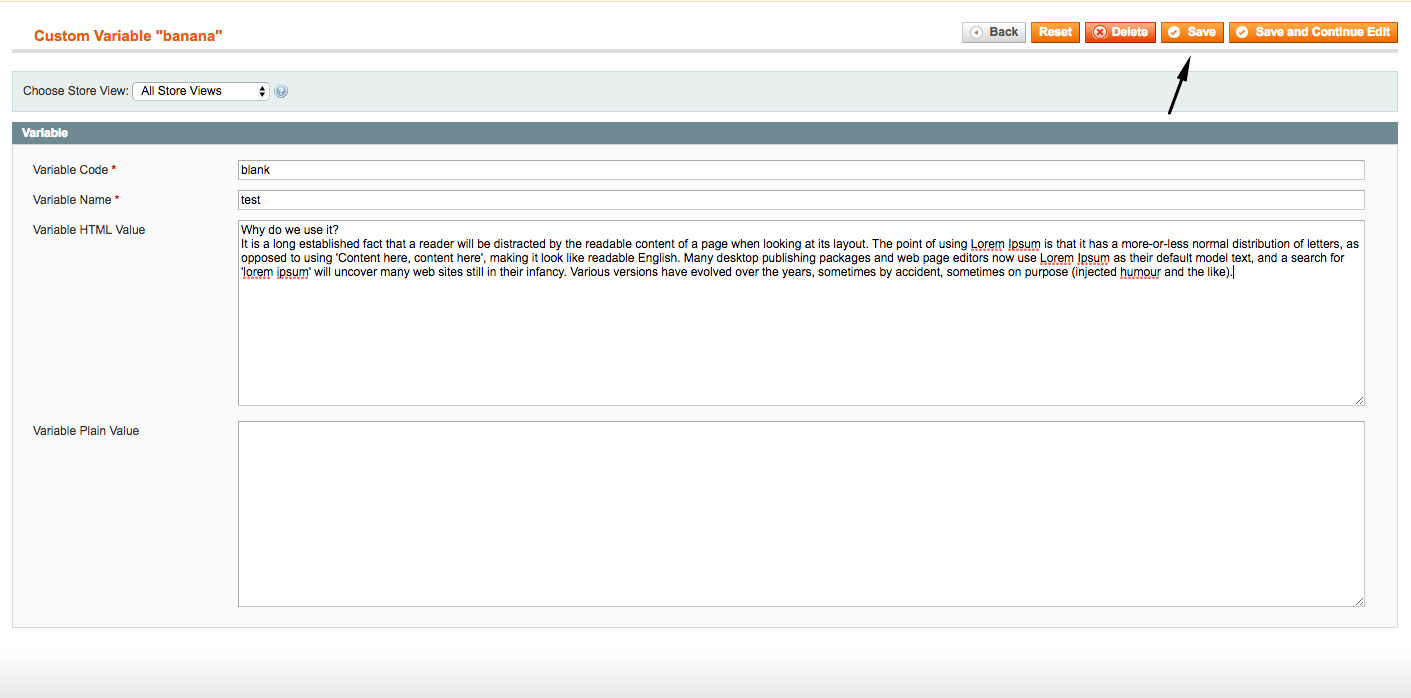 CMS Blocks in Magento 1.9_3
