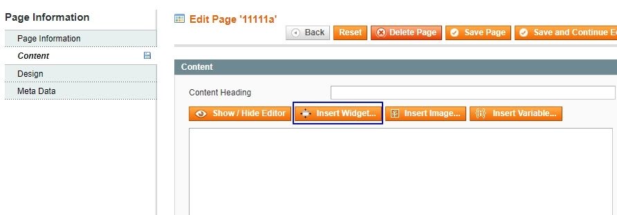 Creating Widgets and Widget Instances in Magento 1 image7