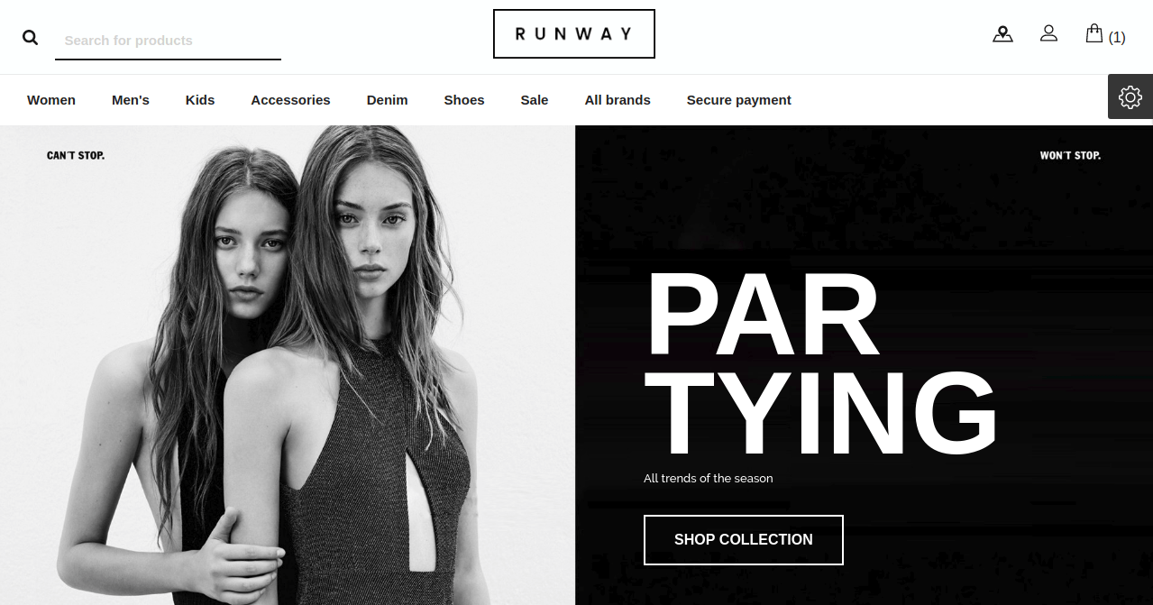 Customizable PrestaShop 1.7 Theme Runway_fashion_PrestaShop_theme