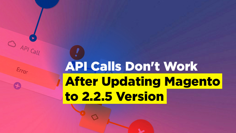 API Calls Don’t Work After Updating Magento to 2.2.5 Version