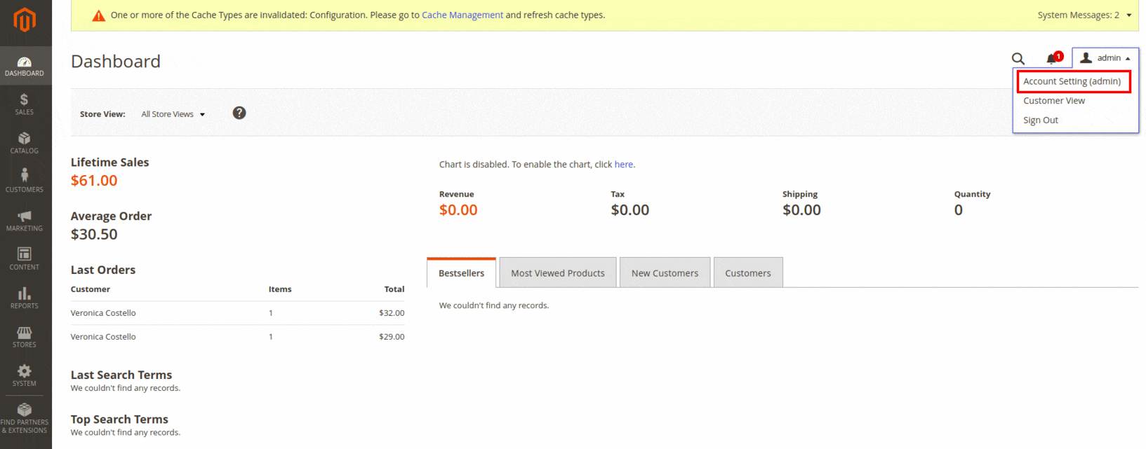 How to Change Password and Admin URL on Magento 2 Admin Panel Change password on admin page