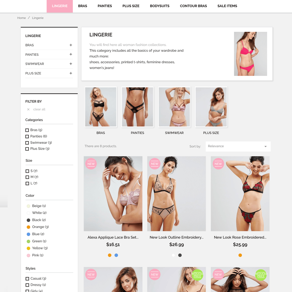 Catalog-underwear-prestashop-1-7-theme