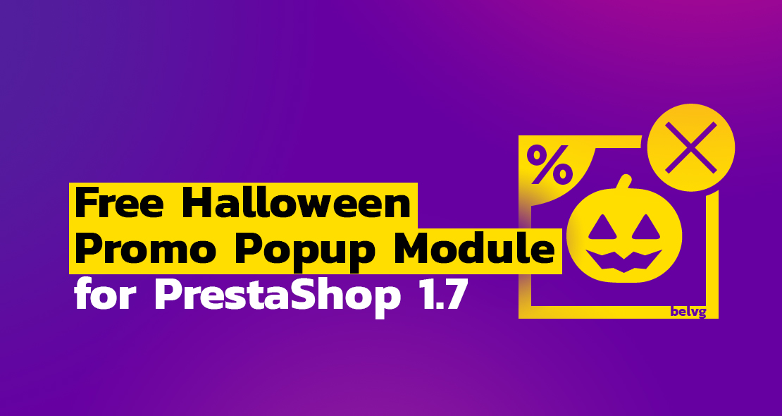 Free Halloween Promo Popup Module for PrestaShop 1.7