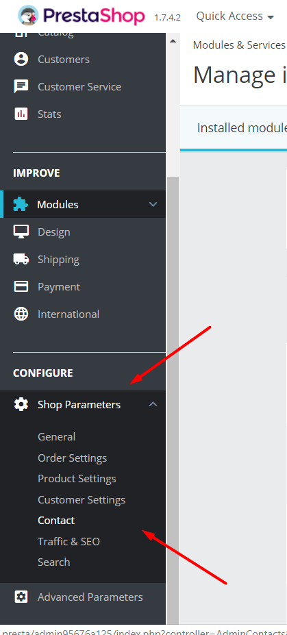 How to Change the Shop Title in PrestaShop 1.7