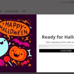 Halloween Promo Popup templates for PrestaShop 1.7