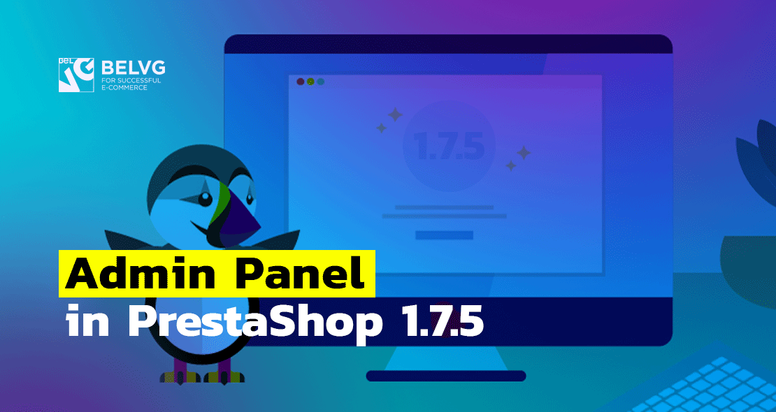 Admin Panel in Prestashop 1.7.5