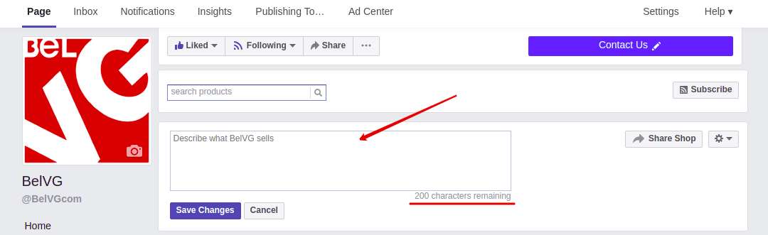 How to create a Facebook shop. Step 2