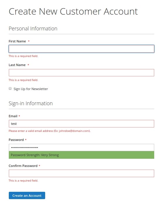 How to Add Magento 2 Custom Validation Rule in 2026 Magento 2 registration page