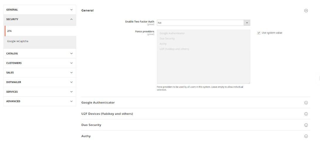 What's New in Magento 2.3.0 Two-factor authentication in Magento 2 3 0