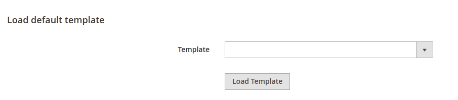 magento 2 email templates - configuration settings
