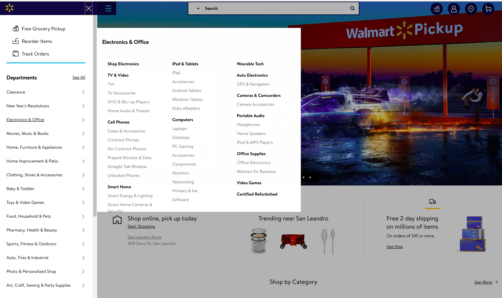 How to Show and Customize Subcategories in Magento 2 Subcategories Walmart example