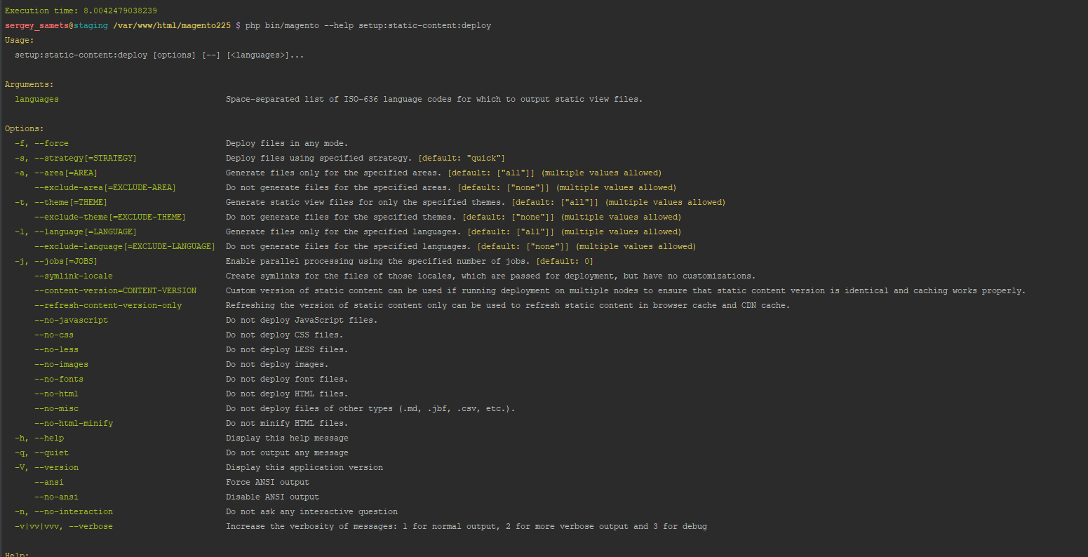 static asset deployment process Magento 2