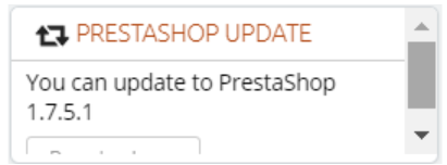 prestashop updates