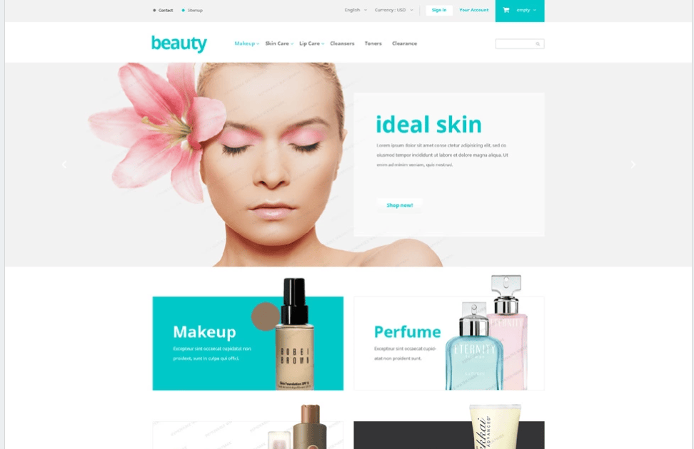 What are the Best Websites to Download Free & Paid Prestashop Themes? beauty store free prestashop theme