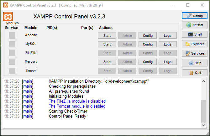 How to Install Magento 2? Step-by-Step Instruction xampp_02