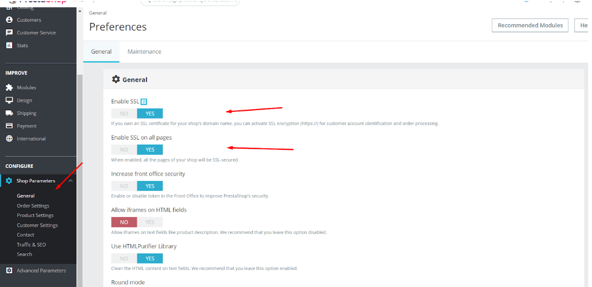 prestashop security