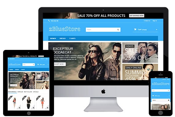 What are the Best Websites to Download Free & Paid Prestashop Themes? zBlueStore-Free-Prestashop-Themes