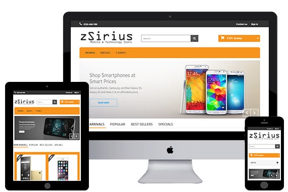 What are the Best Websites to Download Free & Paid Prestashop Themes? zSirius-Free-Prestashop-Template