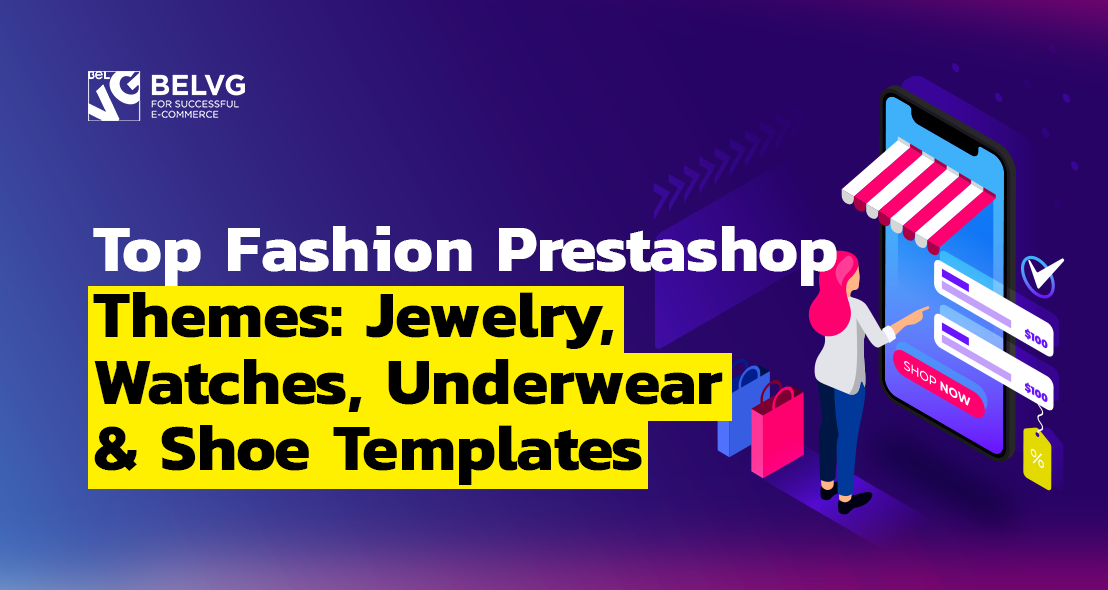 Top Fashion Prestashop Themes: Jewelry, Watches, Underwear & Shoe Templates