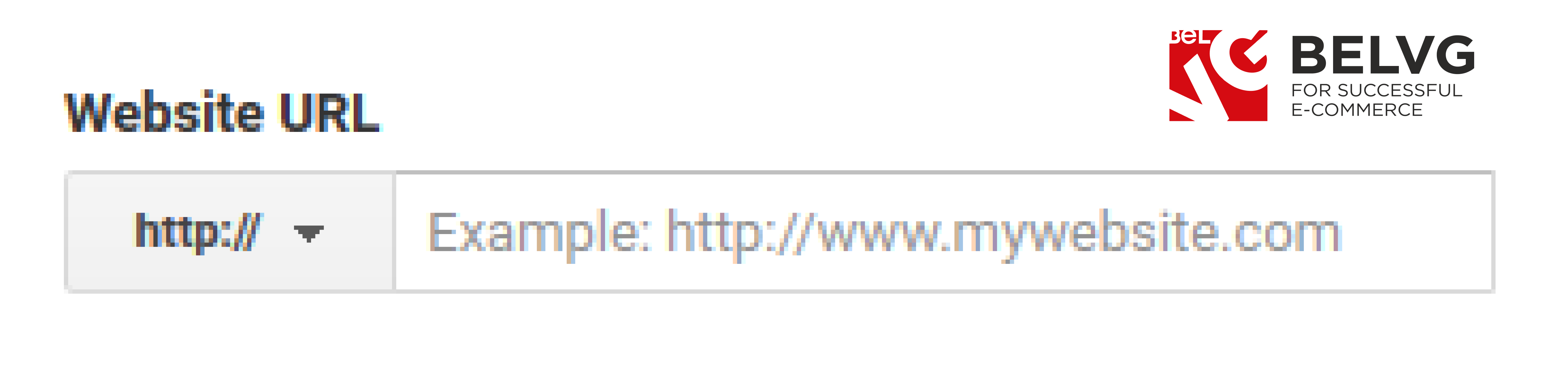 website url