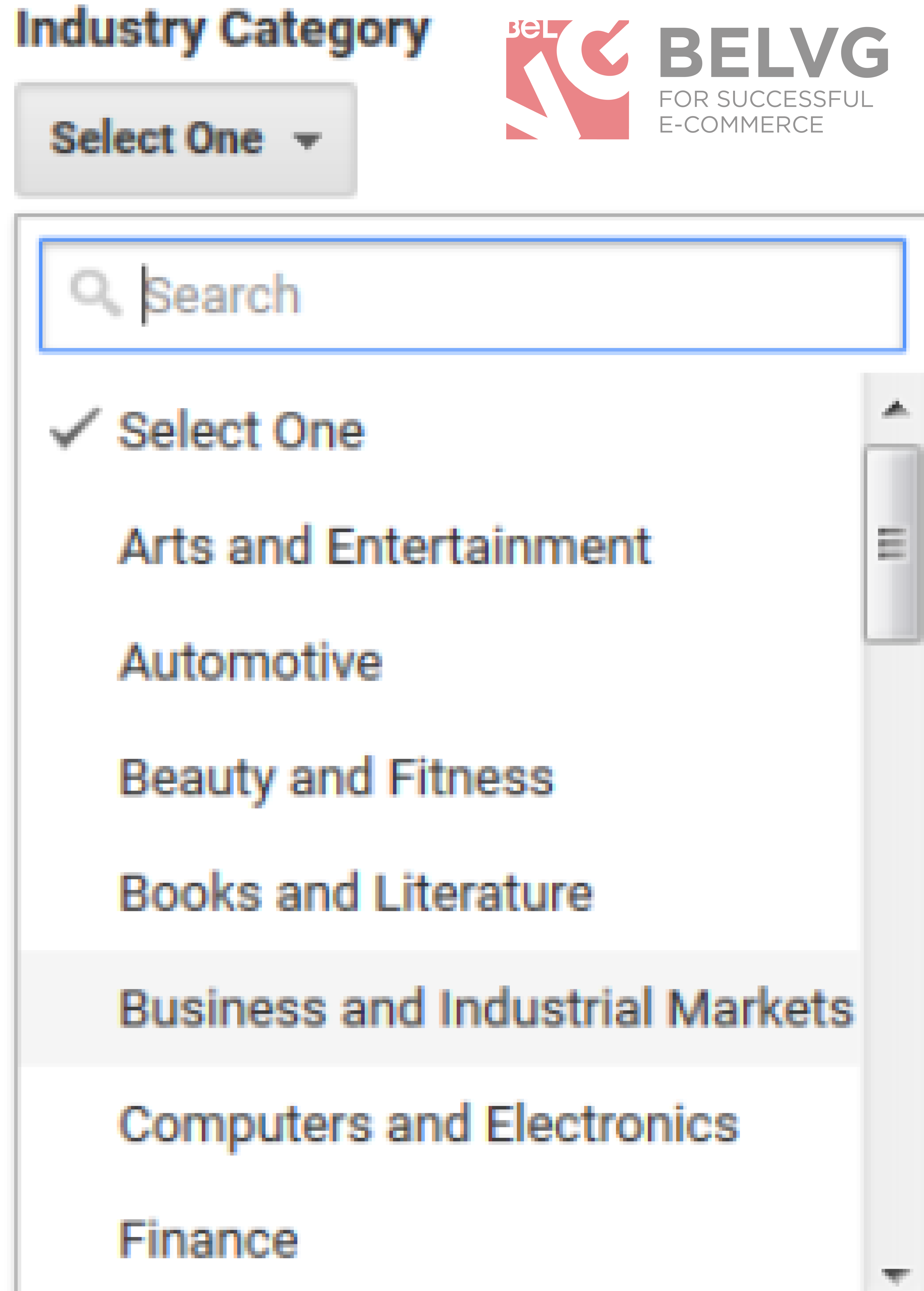 industry category