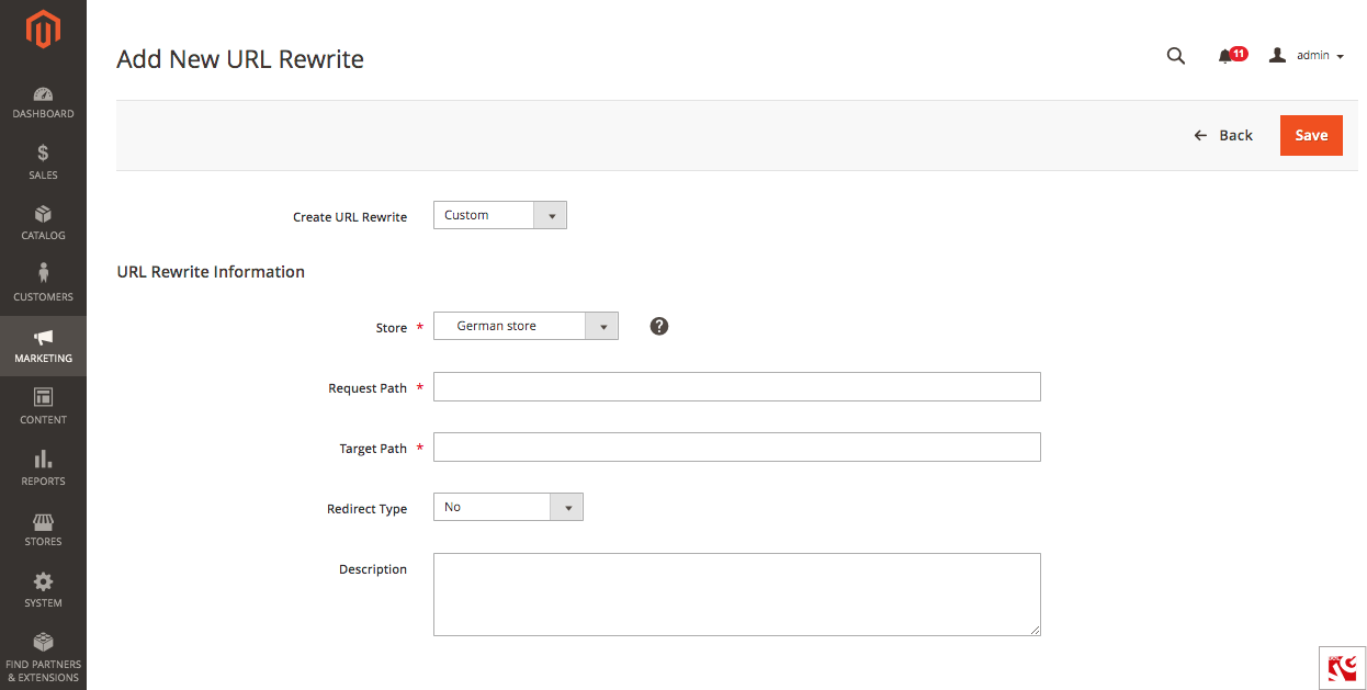 How to Create Magento 2 Redirect URL custom url rewtite