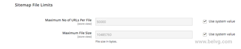 step 5 Sitemap File Limits