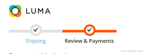 magento two step checkout