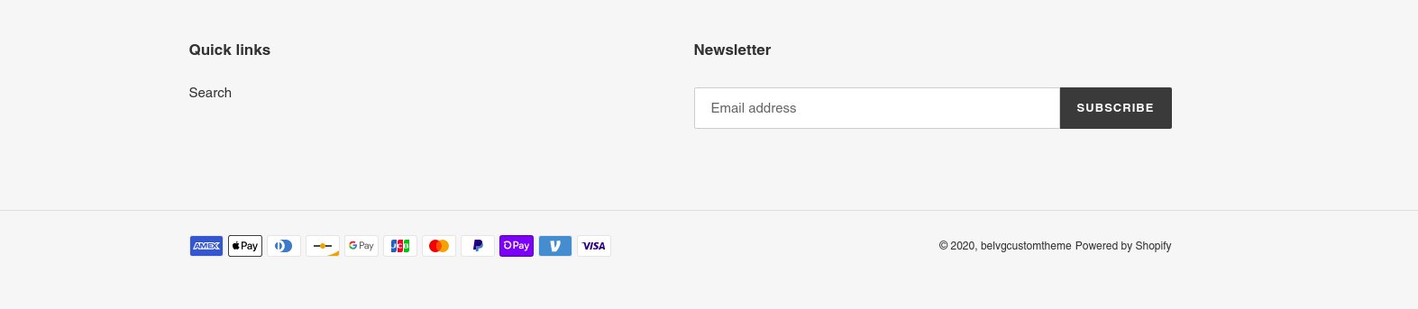 How to Edit Footer in Shopify and Remove “Powered by Shopify” in 2026 How to Remove Powered by Shopify & Edit Shopify Footer - shopify newsletter