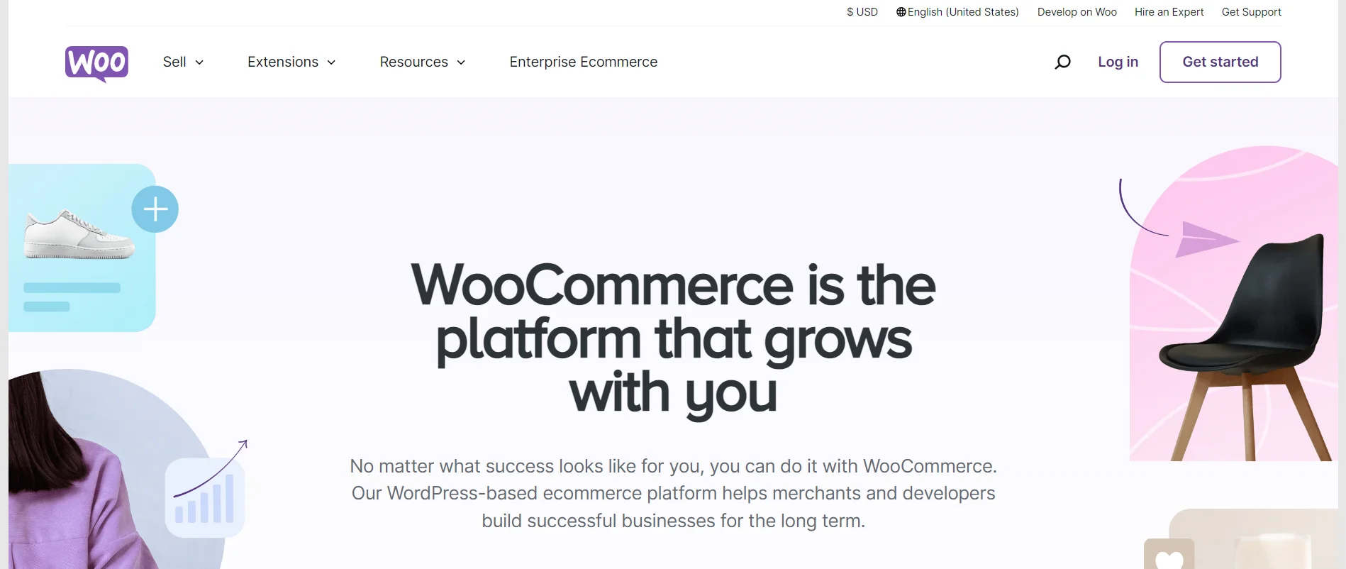 WooCommerce screen