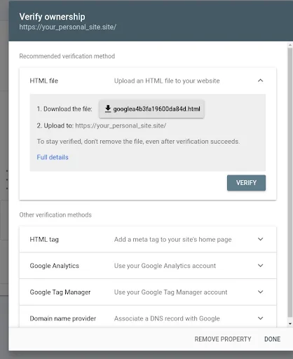 How To Generate A Sitemap In PrestaShop 8 & Add it to Google Search Console step 2 gsc