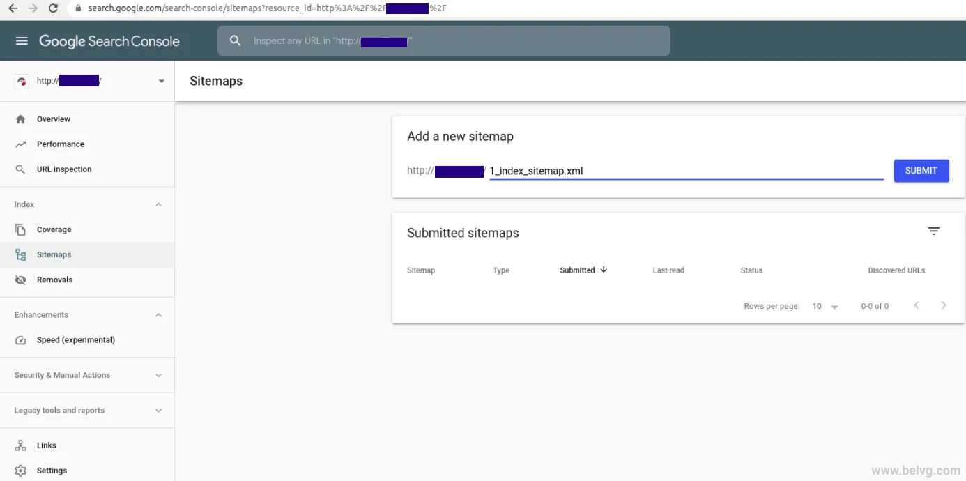 How To Generate A Sitemap In PrestaShop 8 & Add it to Google Search Console step 5 adding urls