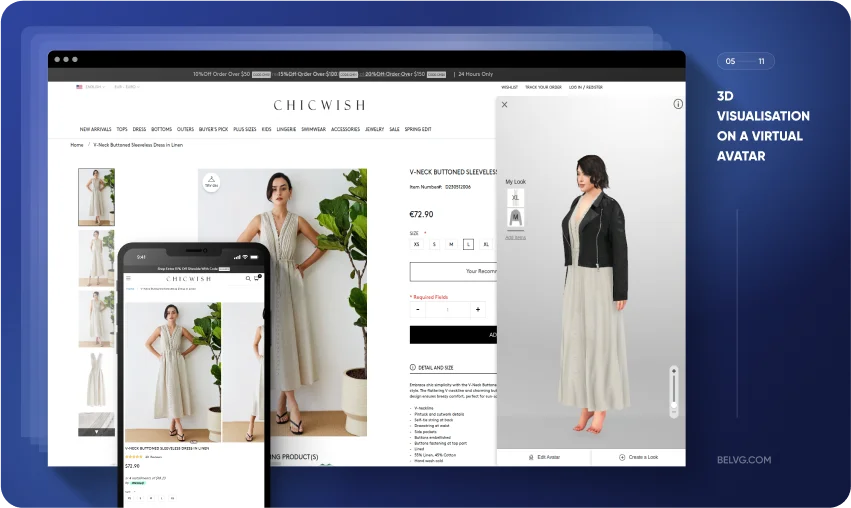 best ecommerce product page design