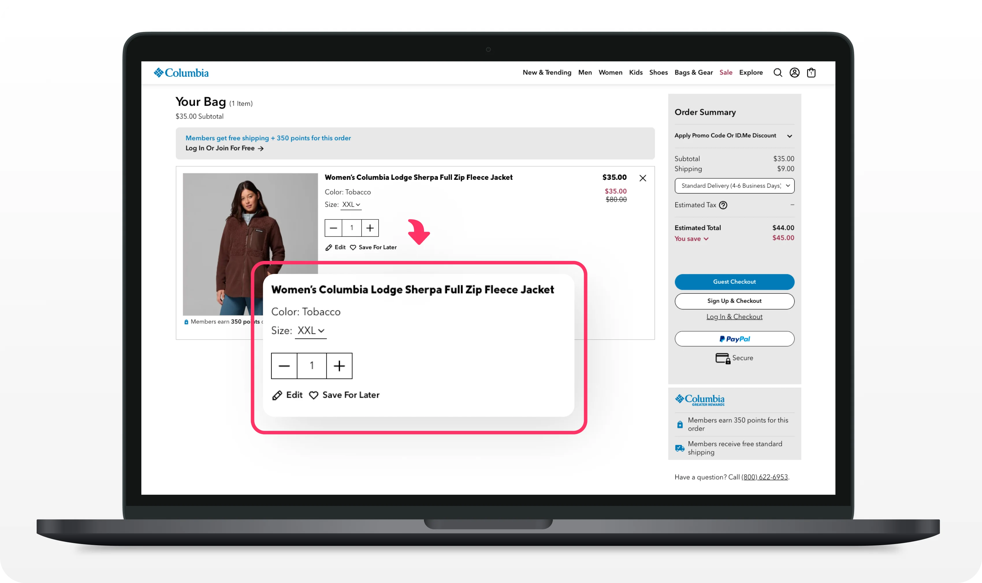 Editing options to boost conversions