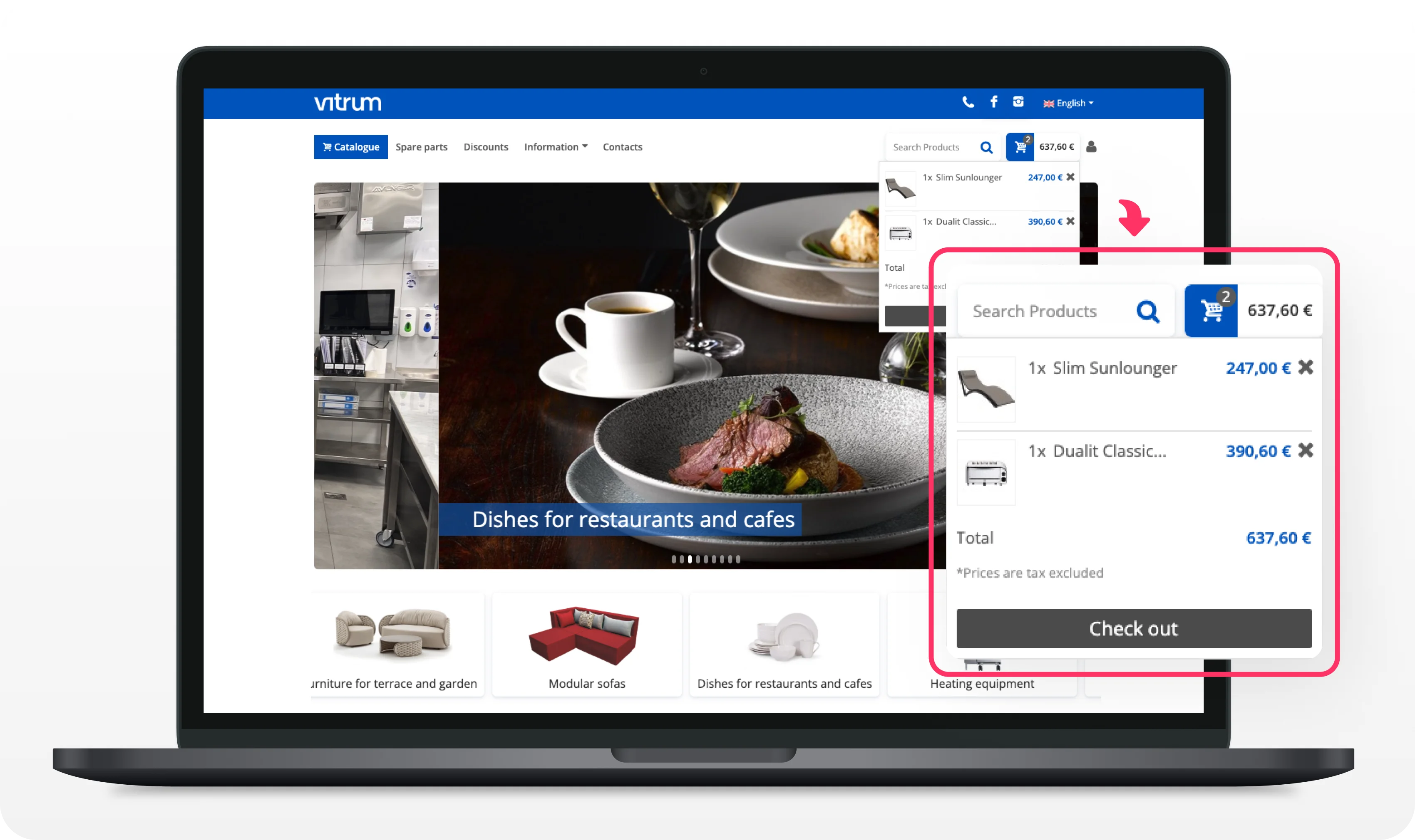 ecommerce cart ux