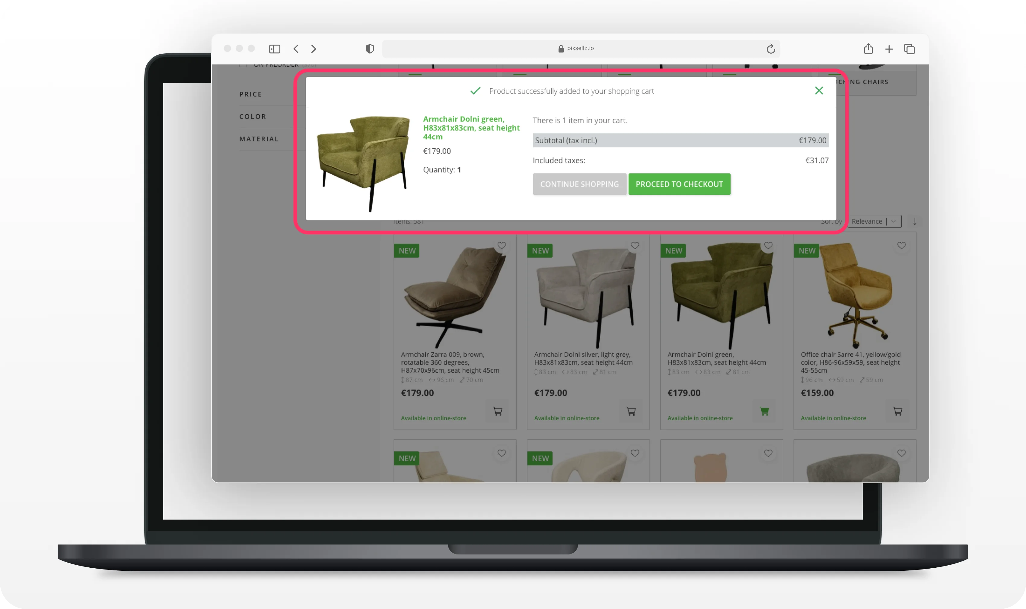 ecommerce shopping cart design