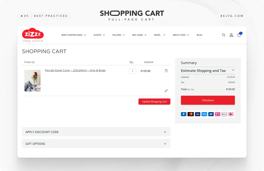 cart checkout best practices