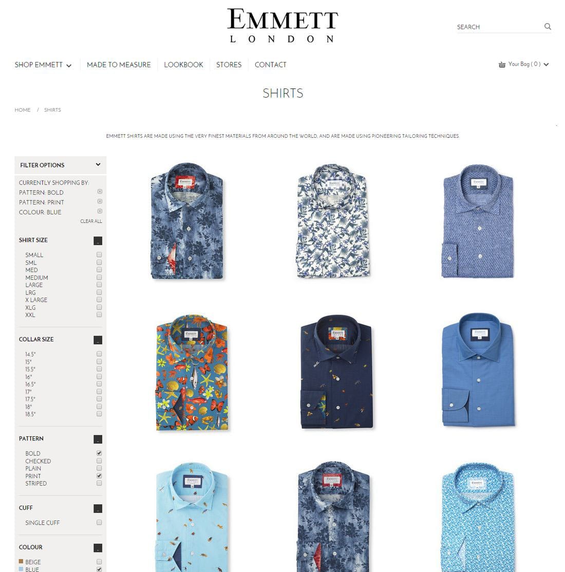 emmett shirts london