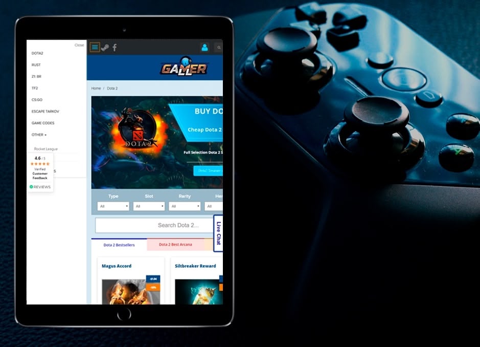 gamerall tablet image