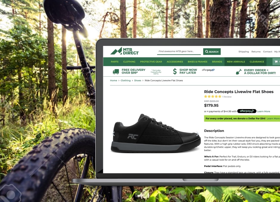 Magento development for Mountain Bikes Direct BelVG