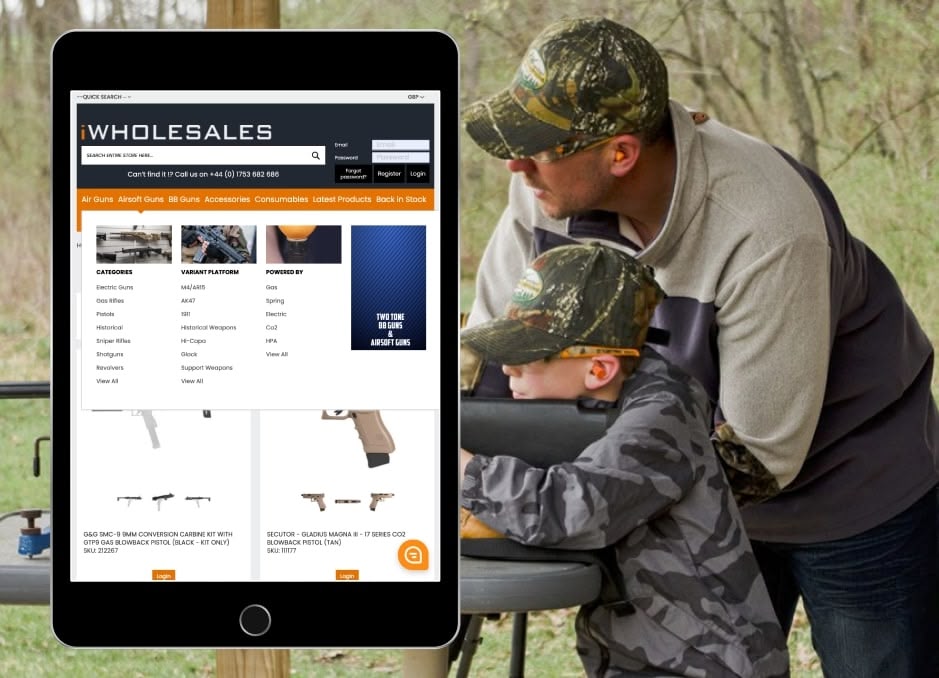 iWholesales-tablet