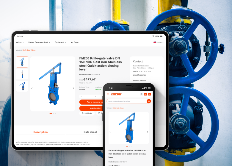 3D models and PDFs to download on Shopware store