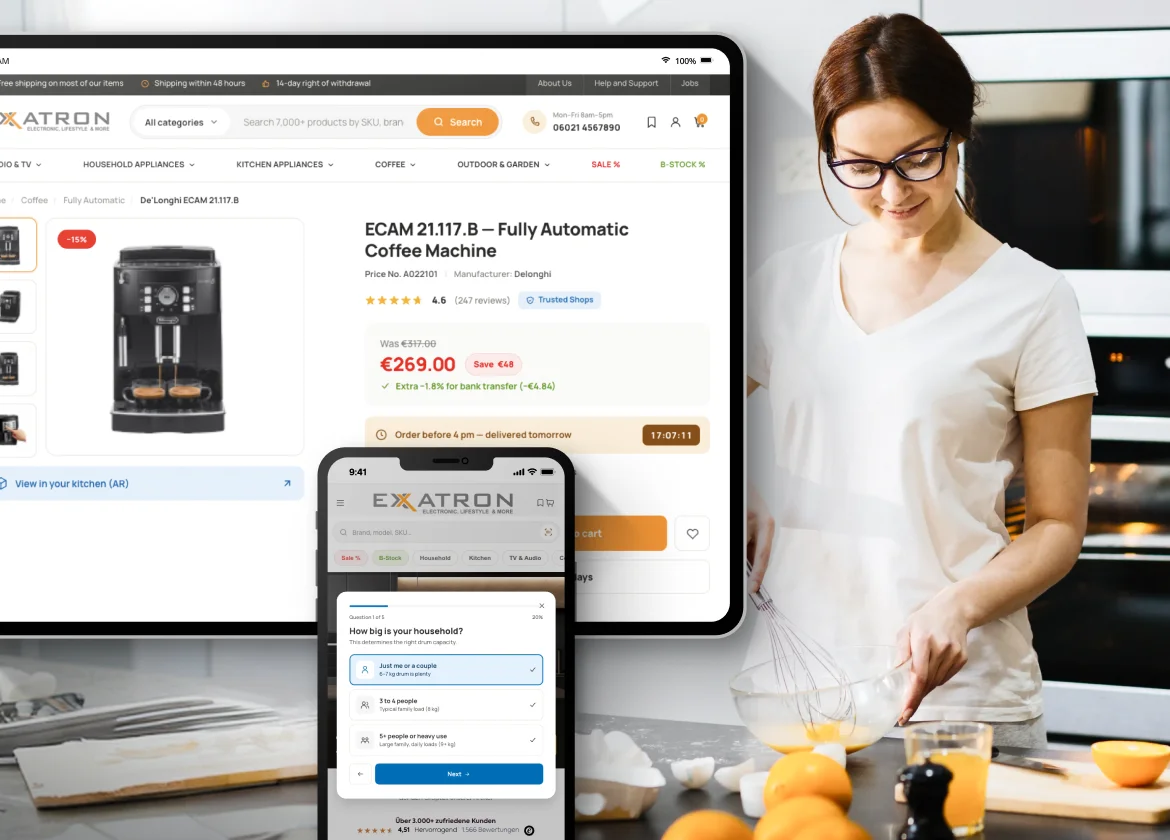 The entire audit for ecommerce website with actionable recommendations and qualitative insights